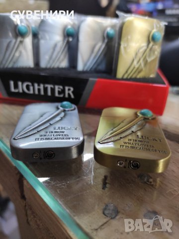 Газови запалки с перо, снимка 4 - Запалки - 39305985