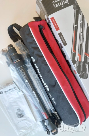 Чисто нов карбонов статив Manfrotto Advanced MKBFRTC4-BH , снимка 9 - Чанти, стативи, аксесоари - 52249724