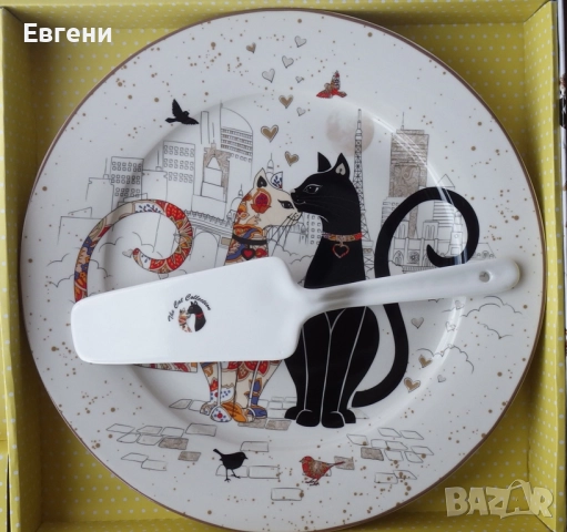 Порцеланов трапезен комплект от серията „Cat Collection” + бонус, снимка 2 - Сервизи - 52635923