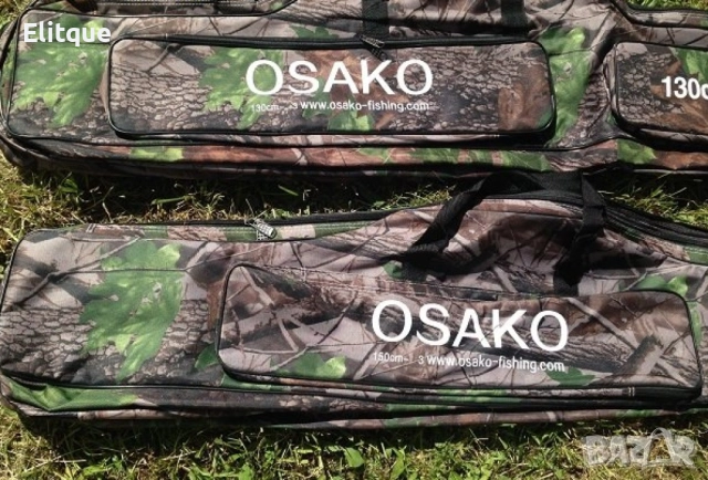 Калъф за въдици с три отделения Osako, снимка 2 - Такъми - 52862680