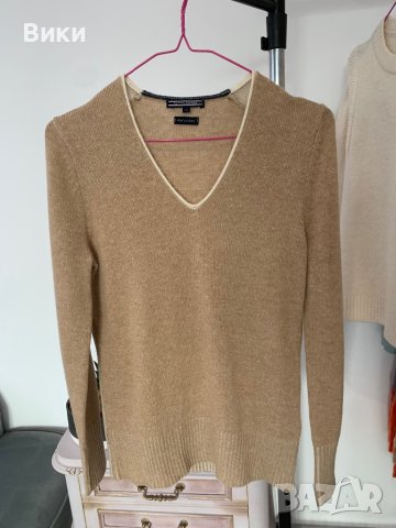 Пуловер на Tommy Hilfiger Кашмир и вълна в размер М, снимка 1 - Блузи с дълъг ръкав и пуловери - 44407363