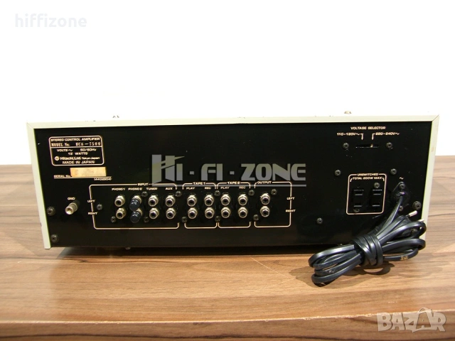  Предусилвател Hitachi hca-7500 , снимка 6 - Ресийвъри, усилватели, смесителни пултове - 53694398