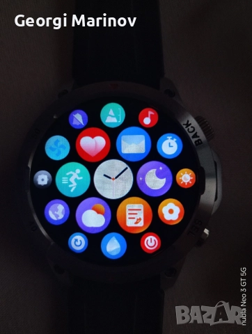 Смарт часовник smartwatch dk68, снимка 4 - Смарт часовници - 56183516