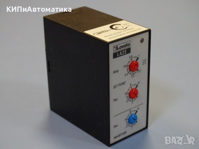Реле Lovato 31LA2E 5 240 MIN Current Relay 240V 50/60Hz, снимка 3 - Резервни части за машини - 42131518