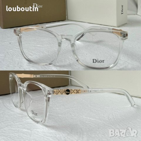 Dior дамски диоптрични рамки очила за компютър прозрачни слънчеви очила