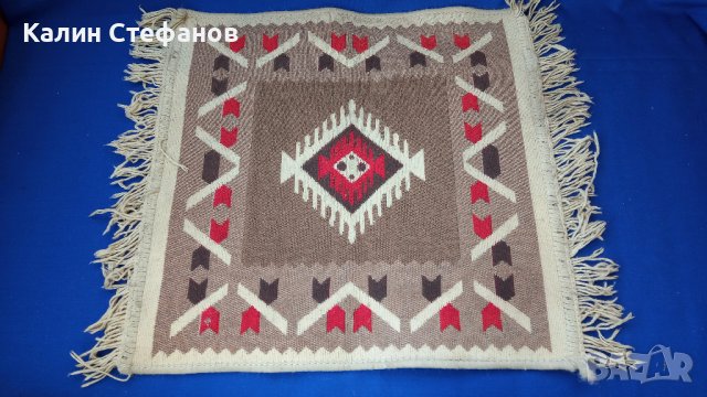 Декоративно килимче - двулицево, снимка 2 - Антикварни и старинни предмети - 42699308