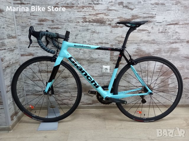 НОВ карбонов шосеен велосипед Bianchi Specialissima Campagnolo EPS ГАРАНЦИЯ , снимка 12 - Велосипеди - 42093997