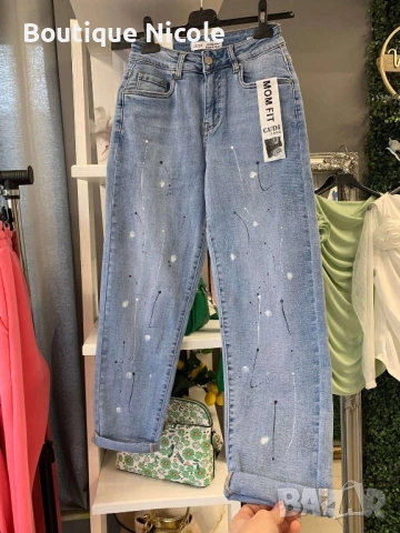 Дамски дънки и тениска , снимка 3 - Комплекти - 53620639