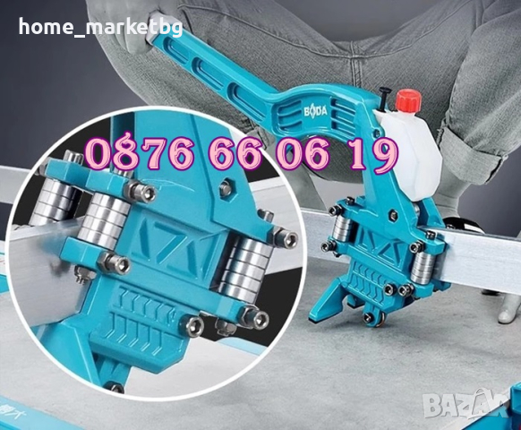 Релсова машина за рязане на плочки 1200 мм с лазер с 2 ножчета, снимка 2 - Измервателни инструменти - 44569309