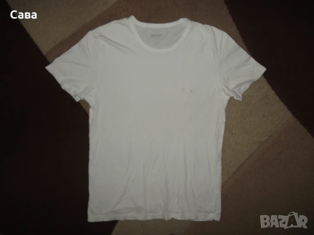 Тениски BOSS  мъжки,М     /черна, бяла,зелена /, снимка 6 - Тениски - 51056128