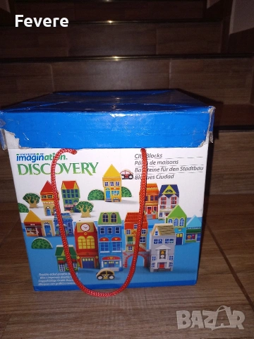 Дървен конструктор - направи си град, снимка 5 - Конструктори - 53302555