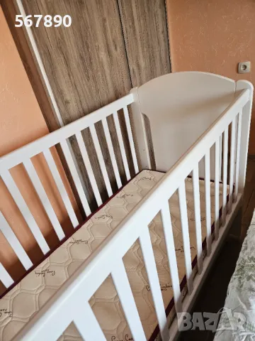 Детско легло Arbor Мече и матрак Pierre Cardin , снимка 4 - Бебешки легла и матраци - 50298671