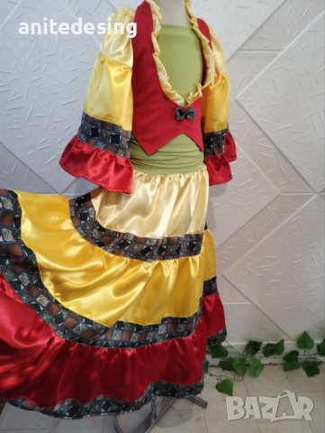 Детски ромски костюм, снимка 12 - Детски рокли и поли - 39638225