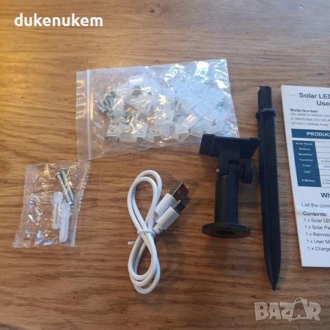 Соларна LED лента 10 метра, IP68, 200 LED диода, снимка 12 - Лед осветление - 52128380