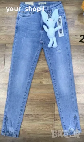 Слим модел дамски дънки , снимка 1