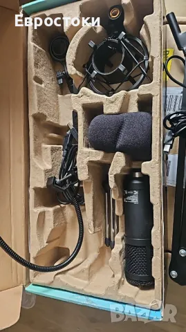 Стартов комплект за стрийминг VOLITY Ready - със микрофон, стойка, с поп-филтър за защита от вятър, снимка 11 - Микрофони - 49831425
