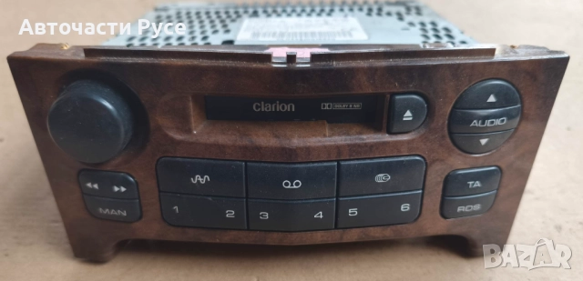 Clarion PU-1661B (D) автомобилно радио с касетофон Peugeot 607 