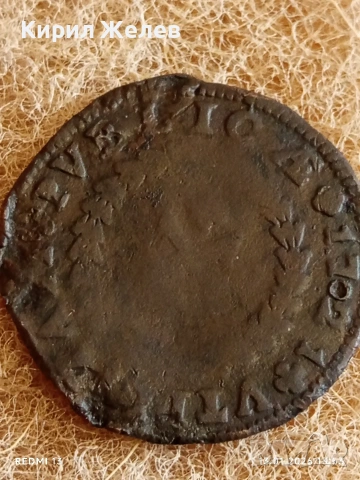 Сребърна монета 10 рейс 1721г. Жоао пети Португалия рядка 52601, снимка 13 - Нумизматика и бонистика - 53084817