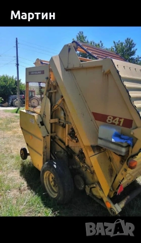 Сламопреса тип руло (балировачка) - New Holland 841, снимка 3 - Селскостопанска техника - 53731079