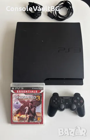 (Хакнат) PlayStation 3 Slim 320GB - 5000игри