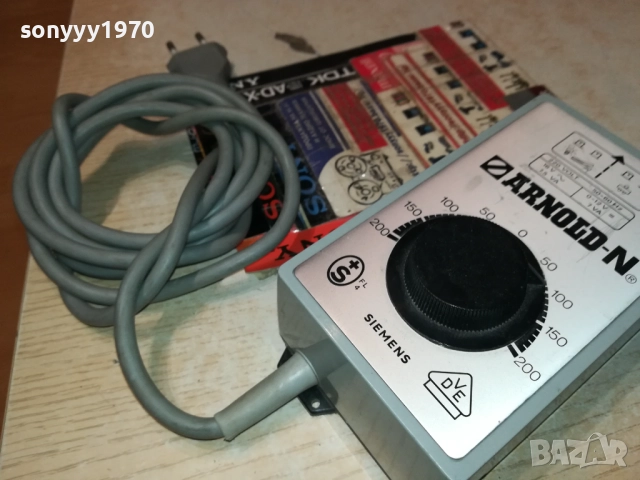 ARNOLD-N SIEMENS TRAFO 7093-MADE IN GERMANY 0110252011, снимка 3 - Друга електроника - 51912122