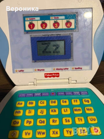 Fisher-Price Learning Smart Laptop – образователен детски лаптоп, снимка 3 - Образователни игри - 53446644