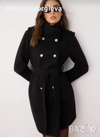 Дамско кашмирено палто , снимка 2 - Палта, манта - 53079038