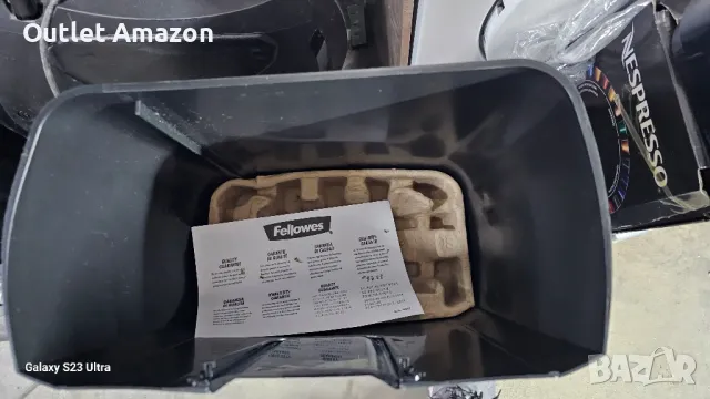 Унищожител на документи Fellowes TH100, снимка 7 - Друго - 49295772