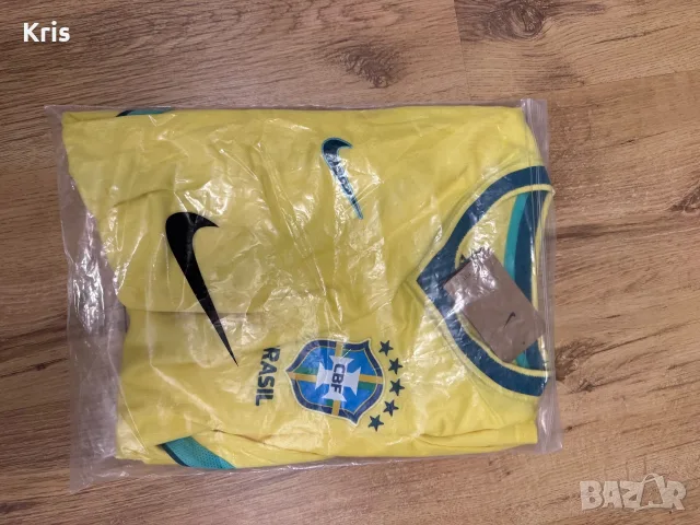 Оригинален Nike футболен екип на Бразилия, снимка 4 - Футбол - 56255067