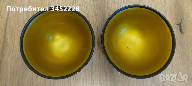 купички два броя хохлома Русия за ценители отлични , снимка 4 - Антикварни и старинни предмети - 52698266