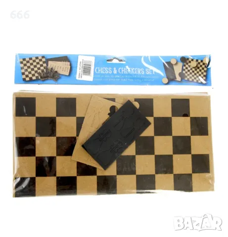 Картонен шах + Дама от марката Wins-Holland EDEKA., снимка 5 - Игри и пъзели - 49134275