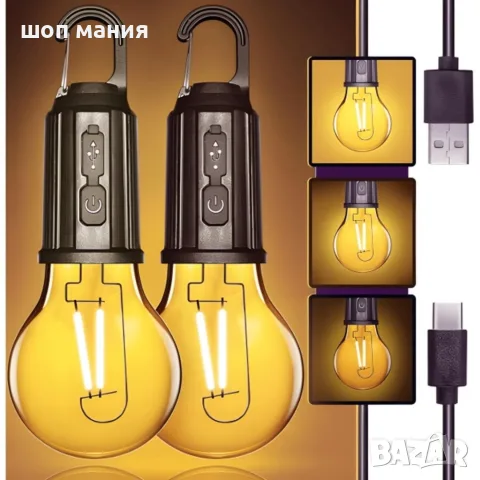 Преносима LED къмпинг лампа LUMINKA