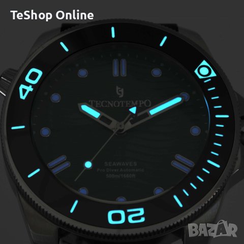 Мъжки часовник Tecnotempo Автоматичен Diver Limited Edition SeaWaves 500, снимка 4 - Мъжки - 44336686