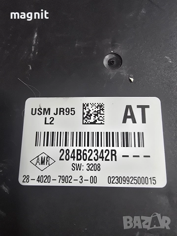 284B62342R Бушонно табло за Renault Scenic III, снимка 2 - Части - 52565914