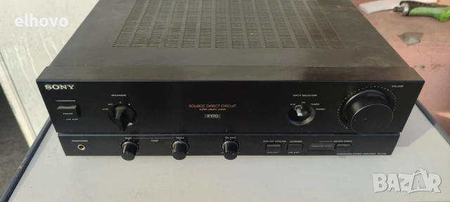 Стерео усилвател Sony TA-F170, снимка 3 - Ресийвъри, усилватели, смесителни пултове - 52662981