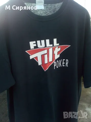 Оригинална тениска "Full tilt poker", снимка 1 - Тениски - 48987930