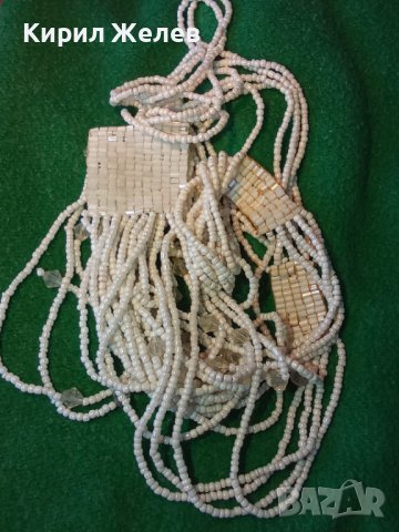 РАЗКОШНА ДНЕВНА АРТ ДЕКО СТИЛ БЛЕСТЯЩА ОГЪРЛИЦА КОЛИЕ от ФАСЕТИРАНИ КРИСТАЛЧЕТА МЪНИСТА 34725, снимка 2 - Колиета, медальони, синджири - 39141610