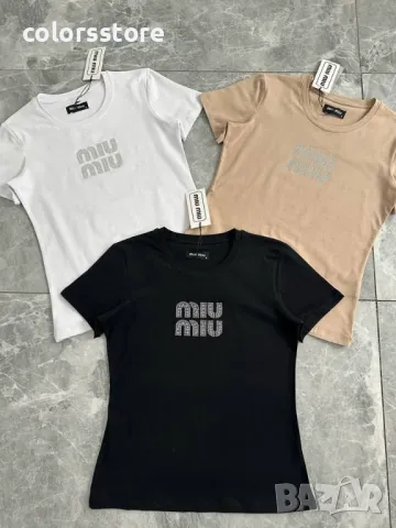 Дамска тениска  MiuMiu код SS18K
