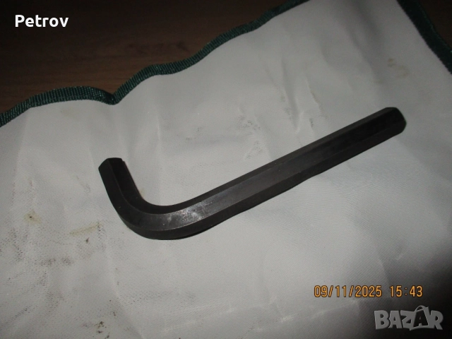 HEYCO No.1340 - MADE IN GERMANY - ПРОФЕСИОНАЛЕН Комплект от 13 броя Инбуси/Шестограми, цолови/инчови, снимка 2 - Ключове - 52633642