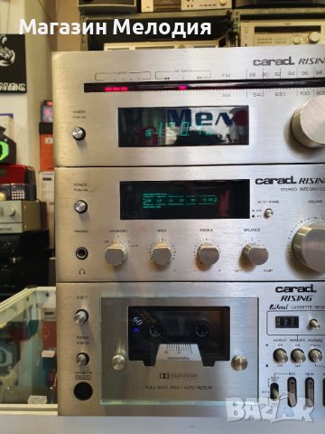 CARAD RISING Аудиосистема състояща се от усилвател Carad Rising SC-3 + тунер Carad Rising SC-2 + кас, снимка 2 - Аудиосистеми - 41546335