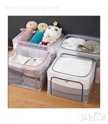 СГЪВАЕМИ КУТИИ ЗА СЪХРАНЕНИЕ НА ДРЕХИ ОТ ДИШАЩА МАТЕРИЯ - КОД 3225, снимка 2 - Кутии за съхранение - 33885836