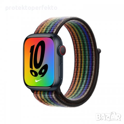 Pride каишка Apple Watch 49 mm/ 45/ 44/ 42 текстилна велкро