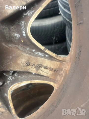 Алуминиеви джанти за Mercedes S-Класа, снимка 2 - Гуми и джанти - 53189684
