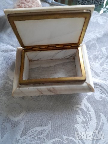 Мраморна статуя и кутия, снимка 6 - Декорация за дома - 42406693