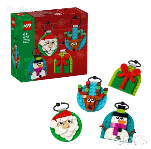 Коледни конструктори LEGO® Iconic - 5 модела, снимка 2 - Конструктори - 52343390