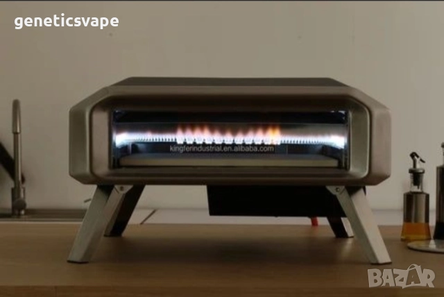 Професионална газова пещ за пици 40 см, ротационна