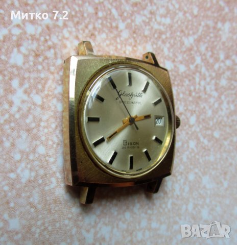 Мъжки часовник Glashutte Bison Spezimatic GUB 26 , снимка 4 - Антикварни и старинни предмети - 41714247