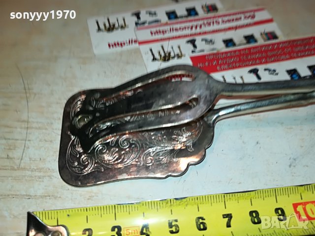 SILVER PLATE-MADE IN ITALY-ВНОС SWISS 2011221121, снимка 13 - Антикварни и старинни предмети - 38731701