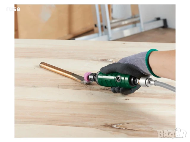 НОВИ! Пневматичен прав шлайф в куфар Parkside, снимка 10 - Други инструменти - 50734472