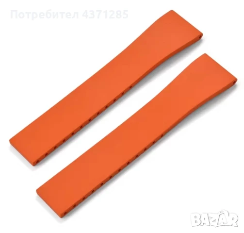 силиконова каишка за часовник 20мм (розова), снимка 6 - Мъжки - 51312762